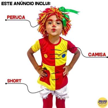 Imagem de Fantasia Emília Sitio do Pica Pau Amarelo TAMANHO:G (12/14 anos) - Juj