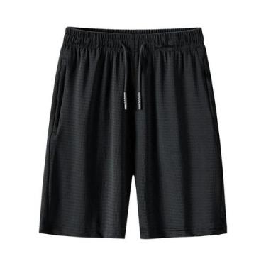 Imagem de Shorts De Corrida Camuflados Para Homens, Malha Respirável, Para Acade