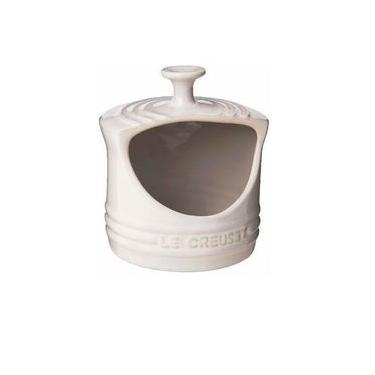Imagem de Porta Sal Branco Meringue Le Creuset