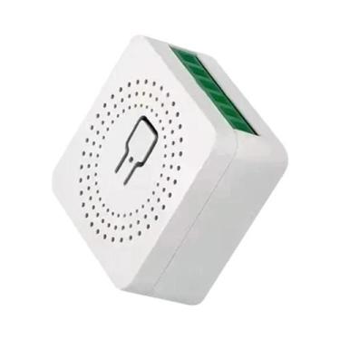 Imagem de Interruptor Inteligente WiFi Tuya 16A Mini Com Controle De 2 Vias E Te