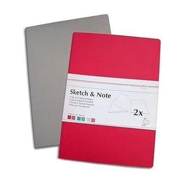 Imagem de Caderneta Sketch &amp Note 125g A6 com 20 Folhas (cinza e Pink) 106288