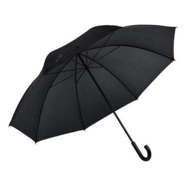 Imagem de Guarda chuva Reforçado Preto Unissex - SQImport