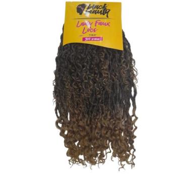 Imagem de Cabelo Fibra Orgánica Lady Faux Locs (300g) Black Beauty, T1B/27
