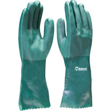 Imagem de Luva de PVC Palma Áspera, 36 cm, Verde, Lv-pvc36-9 Imbat OstenVonder