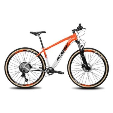 Imagem de Bike Aro 29 MTB KSW XLT100 12 Velocidades Freios Hidráulicos, Branco, 