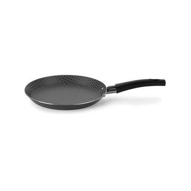 Imagem de Crepeira e Panquequeira Multiflon Gourmet Antiaderente Ultra 7 Preta - 18 cm