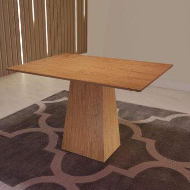 Imagem de Mesa de Jantar com 120 cm- Freijó