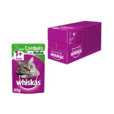Imagem de Sachê Whiskas Cordeiro Adulto 85g cx20un