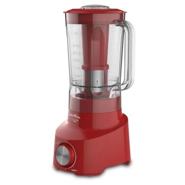 Imagem de Liquidificador Britânia Turbo 1000W Vermelho Blq Diamante 110V