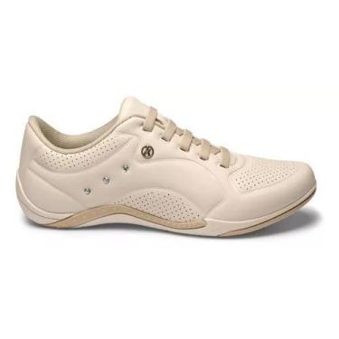Imagem de Tênis Feminino Kolosh C1286A Machiato Casual Confortável, Machiato, 36
