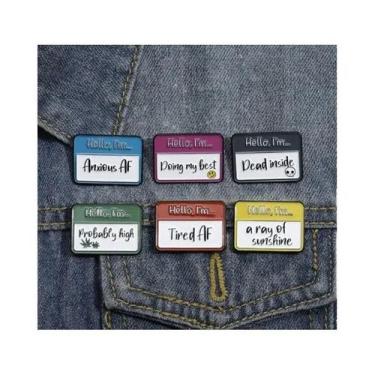 Imagem de Broche De Esmalte De Gatinho De Desenho Animado Fofo Em Garrafa À Deri