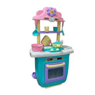 Imagem de Cozinha Infantil de Brinquedo Completa com Acessórios