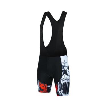 Imagem de Calções de Ciclismo Masculinos para Verão 2023 - MTB, Bib, Gel 19D, BR
