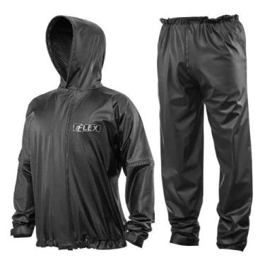 Imagem de Capa de Chuva Com Capuz PVC Delta Motociclista Motoqueiro Motoboy Cicl