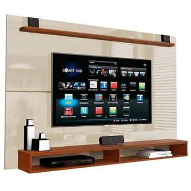 Imagem de Painel Max para Tv Até 60 Polegadas Edn Móveis Cor Off White Cedro, Of