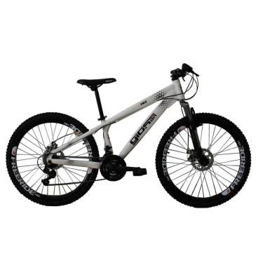 Imagem de Bicicleta Aro 26 FRX Freeride 21 Velocidades Branco Gios