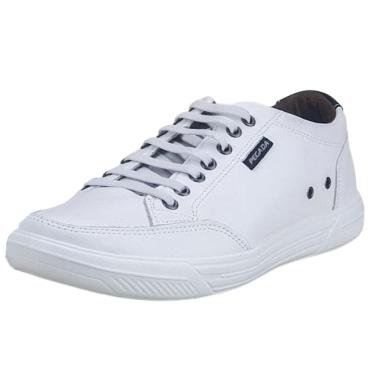 Imagem de Sapatênis Masculino Casual Couro Leve Estiloso Macio Pegada