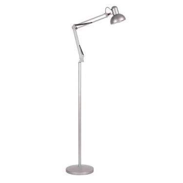 Imagem de Luminária Piso 1,90m Articulada Chão Pedestal Coluna Refletor Led Abaj