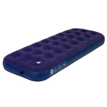 Imagem de Colchão Inflável De Solteiro Com Inflador Acoplado Mor