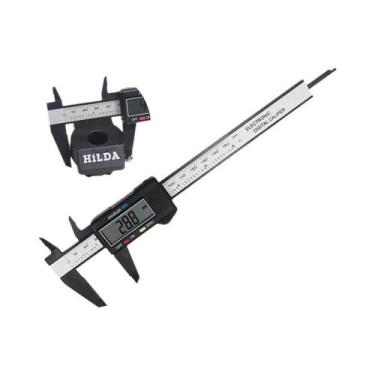 Imagem de Calibrador Digital HILDA De 6 Polegadas 0-150mm, Micrômetro Eletrônico