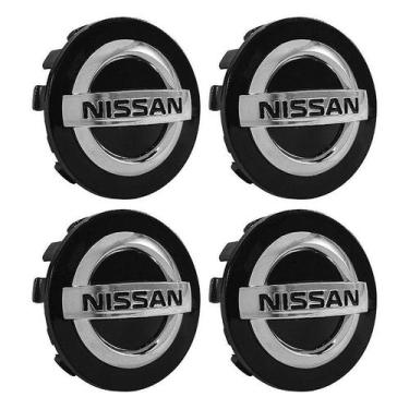 Imagem de Jogo Calota Calotinha Meio Roda Nissan March Sentra Kicks Frontier Tii