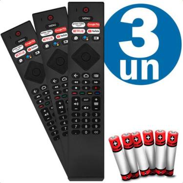 Imagem de Controle Remoto Compatível com TV Philips Smart Ambilight com Netflix 