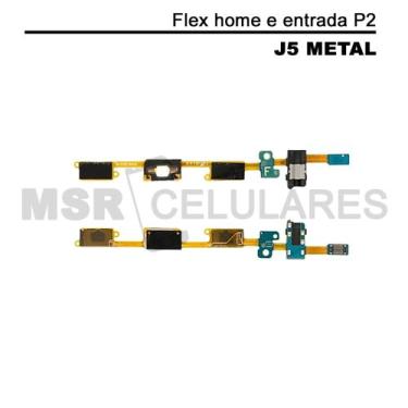 Imagem de Flex home e entrada P2 celular SAMSUNG modelo J5 METAL
