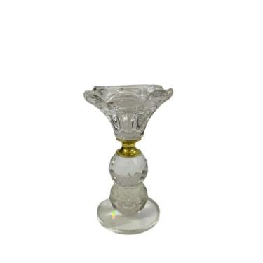 Imagem de Castiçal Cristal 10cm - Sacro Cuore
