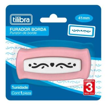 Imagem de Furador borda decorativo 41mm coração - tilibra