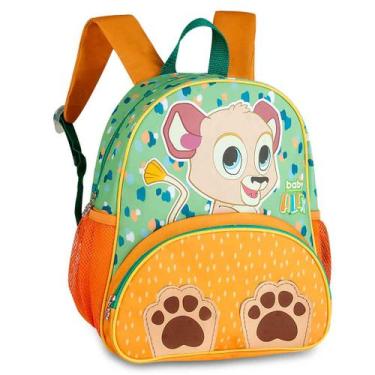 Imagem de Mochila Infantil Clio Pets Simba Amarela, Amarelo