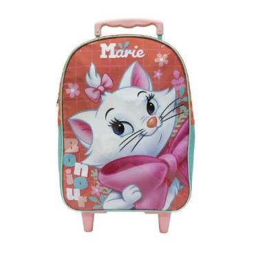 Imagem de Mochila Rodinhas 16 Gata Marie G Meninas Xeryus-10590, Rosa