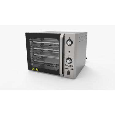 Imagem de Forno Turbo Elétrico Metalúrgica Venâncio Smart Basic FCSB4E Inox 55L Convecção com Timer 220V