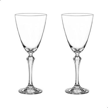 Imagem de Taça de Cristal Bohemia 350 ml Elisabeth 2 Peças - Bohemia Crystal