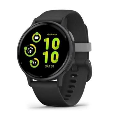 Imagem de GPS Garmin Relógio Vivoactive 5 Preto com pulseira Silicone Preto