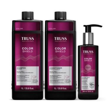 Imagem de Kit TRUSS Color Shield Trio Full (3 Produtos) 1L