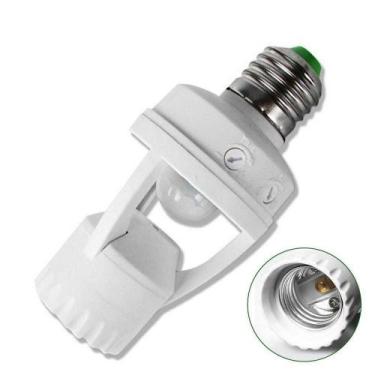 Imagem de Sensor De Presença Pra Lâmpada Soquete E27 Até 60w. - bomseel
