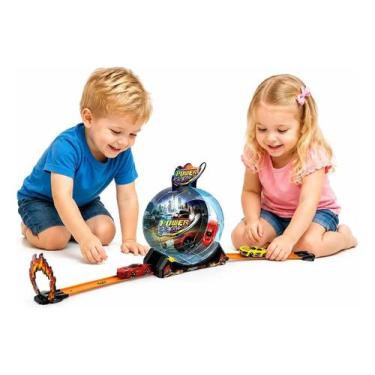 Imagem de Pista Corrida Carrinho Super Track com Looping 14 Peças - Dony Toys