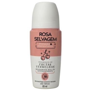 Imagem de Desodorante Roll-on Rosa Selvagem Proteção e Clareador Frutas Vermelha
