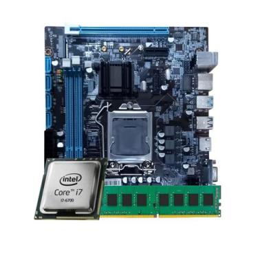 Imagem de KIT UPGRADE INTEL CORE I7 6ª GERAÇÃO + PLACA H110 + DDR4 16GB - TOB CO