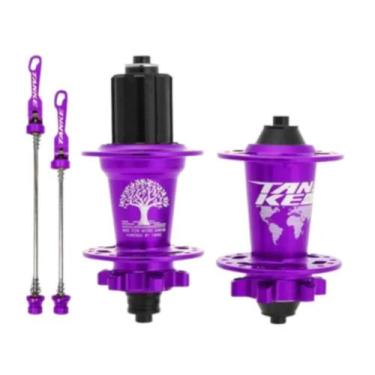 Imagem de Par cubo tanke th390 disco alum 7 a 12v blocagem barulhento, Roxo
