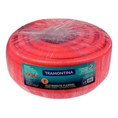 Imagem de Eletroduto Corrugado PVC 32mm x 25m Tramontina
