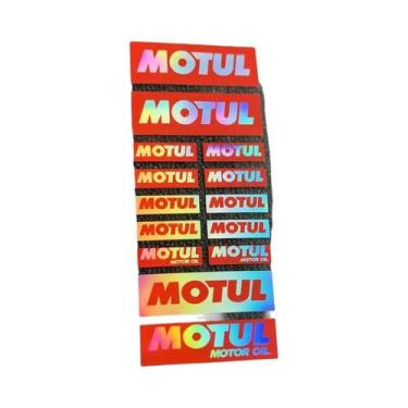 Imagem de Adesivo Universal MOTUL Para Capacete De Motocicleta, Carro E Biciclet