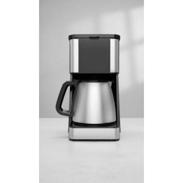 Imagem de Cafeteira Inox 40 Cafés 1,6L 950W Preto - Congratulations Store, 110V
