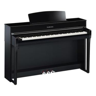 Imagem de Yamaha, Piano Digital Clavinova Yamaha CLP-745b Bra Preto CLP745