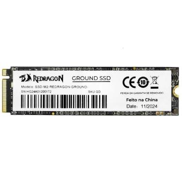 Imagem de SSD Redragon Ground M.2 NVMe 256GB PCIe 3.0