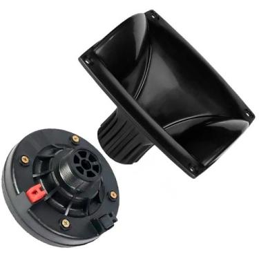 Imagem de Kit Som Driver 120W RMS 8 Ohms + Bocal Plástico LC 07 Rosca - Permak