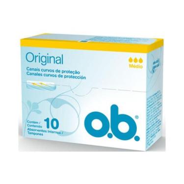 Imagem de Absorvente Interno Médio 10 Unidades Ob - O.B.