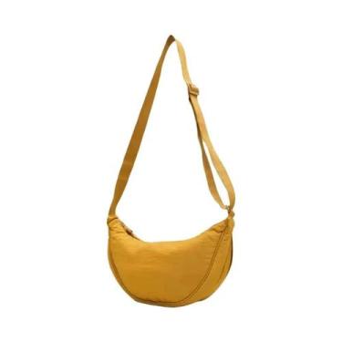 Imagem de Bolsa de Peito Feminina de Cor Sólida - Grande Capacidade e Estilo Mei