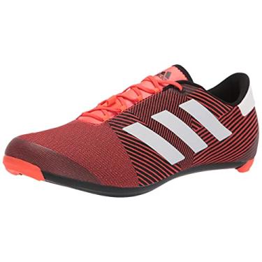 Imagem de adidas Tênis de ciclismo unissex The Road, Solar vermelho/branco/preto, 5 Women/5 Men
