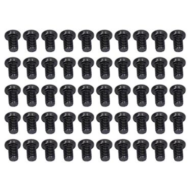 Imagem de Parafusos de máquina de bandeja, parafuso de máquina de cabeça de bandeja de aço totalmente rosqueado conveniente e apertado para equipamentos de escritório para a indústria(M4 * 6)